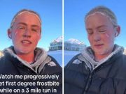Таа откри што ѝ се случило додека трчала на -22°C: „Морав да одам на итна помош“