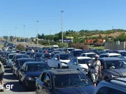 Километарски колони и нервози на граница со Грција