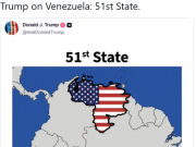 Трамп ја прогласи Венецуела во американски бои: „51-ва држава“